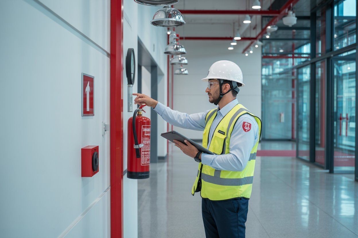 Fire protection equipment installation